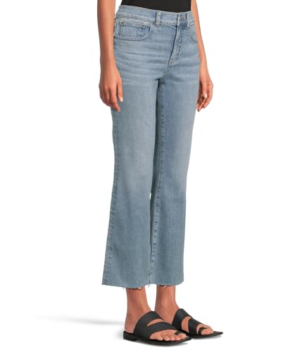 Madewell Women's Mid-Rise Kick Out with Clean Hem in Altoona Wash2