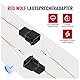 RED WOLF Lautsprecheradapter Kompatibel mit Opel Corsa Astra VW Golf 4 Renault Peugeot Boxer FIAT 500 Panda, Auto Türlautsprecher kabelbaum Adapterkabel 2 Stück