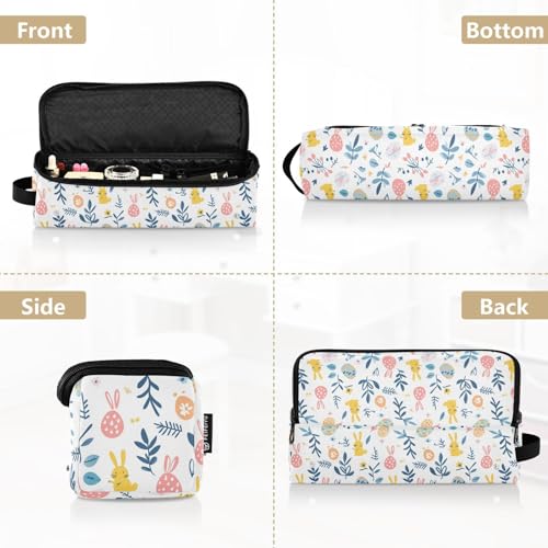 Bolsa de viaje para herramientas de cabello con diseño marmolado resistente al calor y organizador portátil para planchas, rizadores y accesorios de cuidado capilar miniatura 5