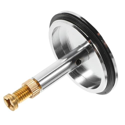 Unomor Djustable Bathtub Stopper 44-55mm Rod Height Easy to Operate Drain Plug for Bath Tub