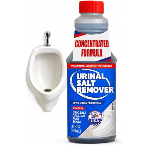 Urinal Salt Remover — Heavy Duty Drain Cleaner...