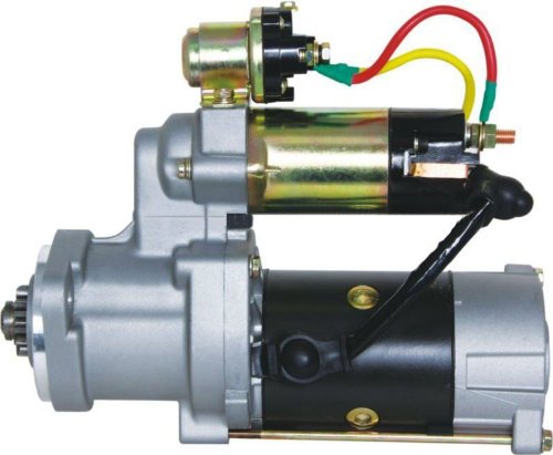 RAREELECTRICAL Nuevo motor de arranque de 24 V compatible con excavadora Caterpillar E120B con S4KT 5I7716 10R2985 5I7716 10R2985