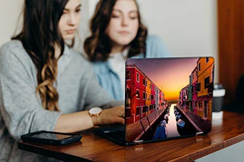 Image of GalaxsiaTM City of Peace Vinyl Laptop Skin /Sticker /Cover /Decal Compatible for Any 15 inch-15.6 inch Inches Laptop (Hp /Dell /Sony /Acer /Lenovo /Asus. Etc) Or Notebook.