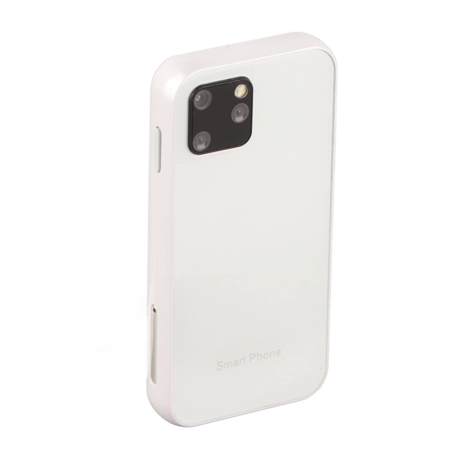 Mini Czterordzeniowy XS11Mini Smartphone ObsłUga GPS Telefon KomóRkowy 5MP 1580mAh Tylna Kamera 1GB RAM 8GB ROM Codziennie (Biały)