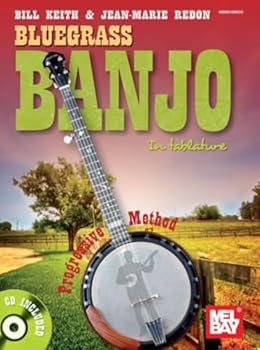 Paperback Bluegrass Banjo in Tablature: Progressive Method Book