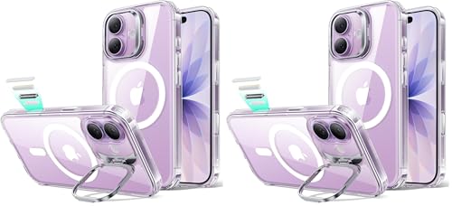 �y�f�U�C����܃V���[�Y�I�zESR iPhone 17 �P�[�X MagSafe�Ή� 3�{�ČRMIL�K�i �J�����{�^���t�� �B���X�^���h �����\ ���C�����X�[�d �G�A�K�[�h�R�[�i�[ �ϏՌ� ���h�~ �y�� �}�O�l�b�g�X�}�z�P�[�X ���ϋv�� Qi2.2�Ή� �ő�