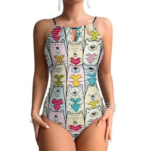 Maillot de bain une pièce anti-complexes avec doublure gainante pour la plage