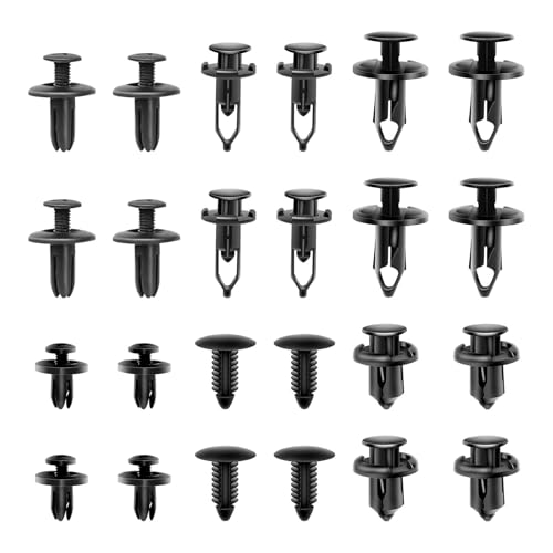 240PCS Clips De Fixation Voiture ANBOO, Rivet Plastique Et Agrafe Carrosserie, Kit Fixation Cache Moteur, Clips Peugeot Universels Pour Garnitures Auto Et...
