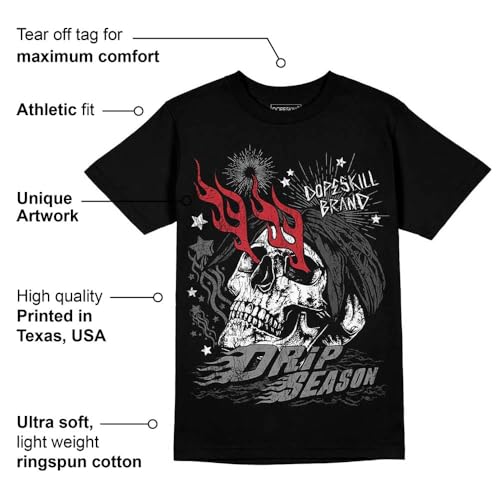 Image of DopeSkill Halloween Graphic Tee Streetwear Hip Hop Hypebeast Unisex T-Shirt Sneaker Colour Matching Shirts Spooky Graphic