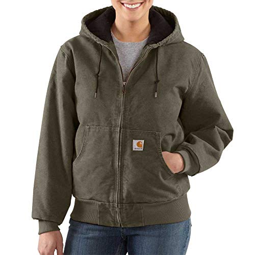 Carhartt Women's Sandstone Active Jacket, Woodland, XL