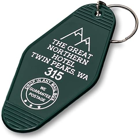 Chillkat Vintage Hotel Motel Keychain