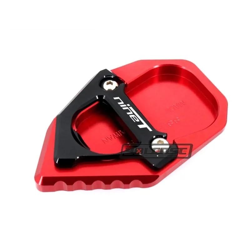 Plaque support béquille R NineT en aluminium CNC finitions premium