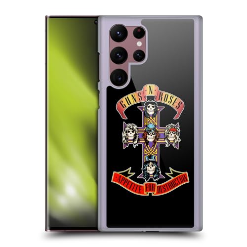 Head Case Designs Licenza Ufficiale Guns N' Roses Appetite for Destruction Arte Chiave Custodia Cover Dura per Parte Posteriore Compatibile con Samsung Galaxy S22 Ultra 5G