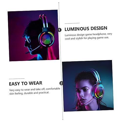 Casque de jeu PC ultra léger DOITOOL avec micro à réduction de pression - 6
