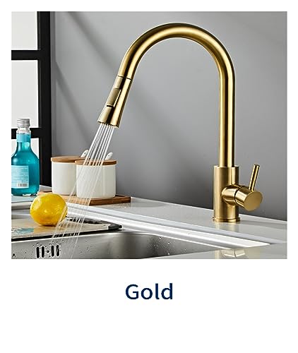 Mitigeur d'évier noir monotrou avec bec extractible pour cuisine - 8