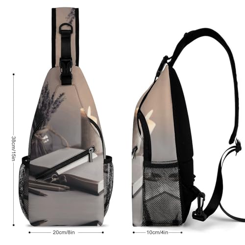 Bolso de hombro cruzado casual para viaje y senderismo miniatura 2