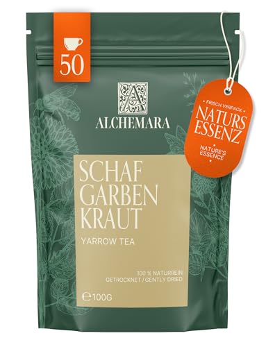Yarrow Leaf Tea Alchemara 100g – Nature’s Gentle Embrace