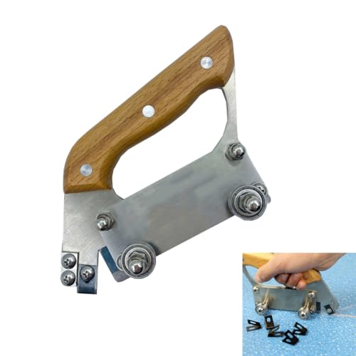 Rainureuse de sol de Type U à roues pour fente de vinyle de 0.3cm maximum - 5