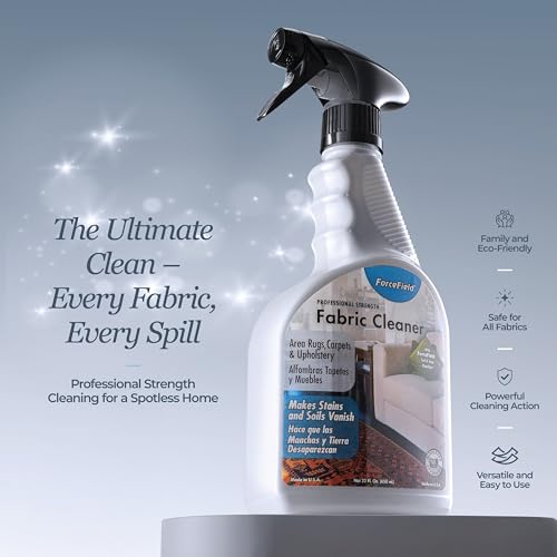 ForceField - Fabric Cleaner - Remove, Protect, and Deep Clean - 22oz (2 Pack)