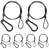 【Multi-Szenen-Anwendung】 Sichern Sie PAR-Leuchten, Traversensysteme, Spiegel oder Galeriekunst. Kompakte Größe passt in enge Räume zwischen Balken.