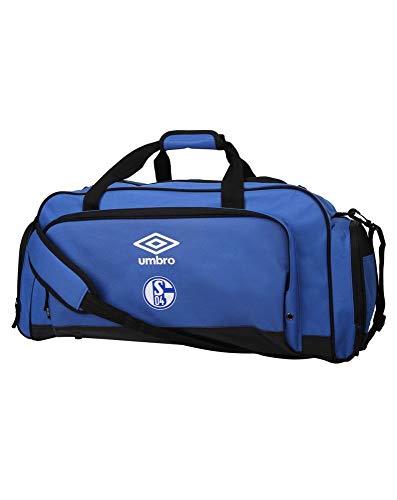 UMBRO FC Schalke 04 Small Holdall Sporttasche 20/21 blau weiß