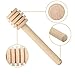 Cizen 30 Piezas Palo de Miel Cuchara de Madera para Tarros de...