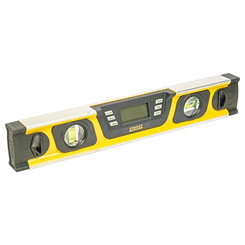 Stanley FatMax Neigungsmesser (digitale Wasserwaage in Grad|Prozent mm/m, 40 cm Länge, LCD-Anzeige) 0-42-063 40 cm Mehrfarbig