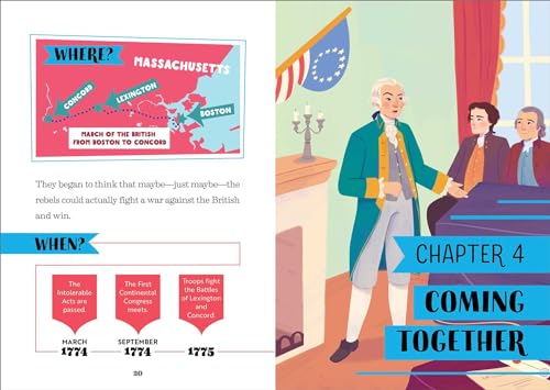 The History of the American Revolution: A History Book for New Readers