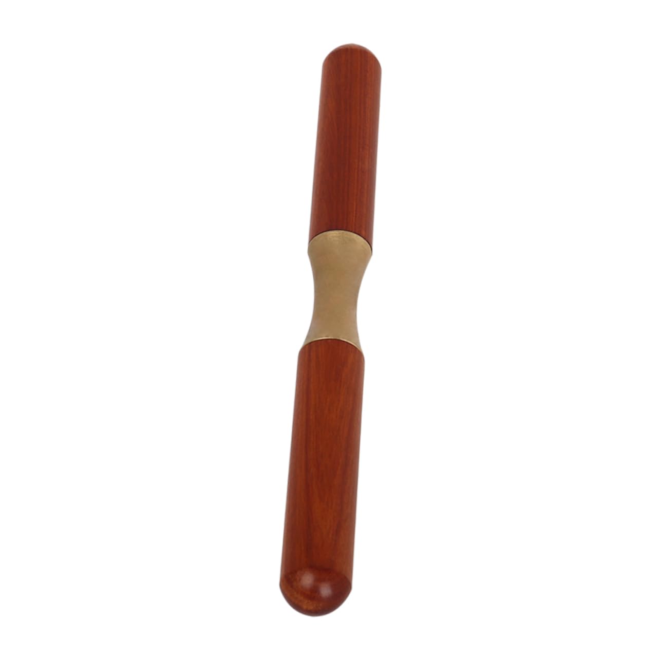 Ruota di Pressatura per Riparazione Strumenti Musicali per Tromba e Sax | Impugnatura in Legno Marrone, Metallo Resistente All’usura, Superficie Liscia senza Bave