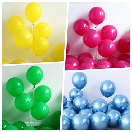 Cinco de Mayo Fiesta Balloon Arch Kit, 171Pcs Rainbow Colors Balloon Garland for Mexican Fiesta Party Decorations Hawaii Tropical Luau Birthday Party Backdrop Inflatable Cactus Taco Carnival Balloons - Image 4