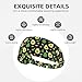 VKKOEWL Kawaii Style Avocado Elastic Exercise Headband Sweatband Hair Wrap Hair Band Fashion for Women Men