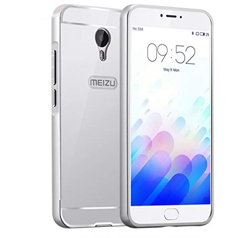 Tumundosmartphone Bumper Plata di Alluminio +