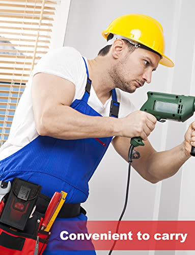 Qluue Stud Finder Wall Scanner, 5 In 1 Electronic Stud Detector With Center Finding & Sound Warning, Beam Finder Wall Detector Stud Sensor For Wood/Beam/Joist/Pipe/Ac Wire/Metal (9V Battery) #TOP6