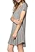 Women's ULTRA SOFT BAMBOO V-Neck Swing Dress w/Pockets (XS-XL), Made in USA