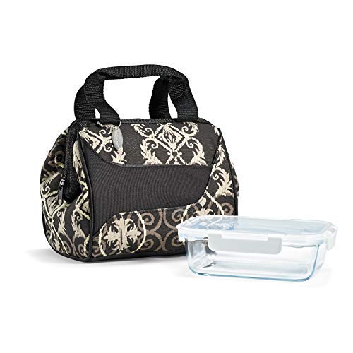 womens lunch bag with containers