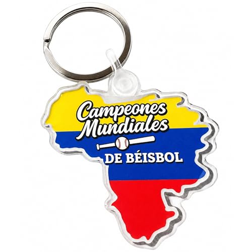 Westmon Works Venezuela Baseball World Champions Keychain – Campeones Mundiales