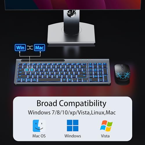 Kpmare Wireless Keyboard And Mouse thumb #1