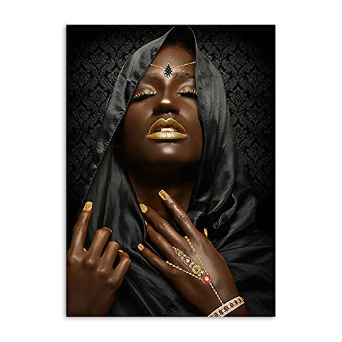 Lienzo de mujer india devota de 50x70cm con impresion nitida antirreflejos para pared 3