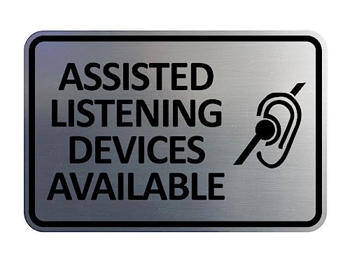 Signs ByLITA Assisted Listening Devices Sign