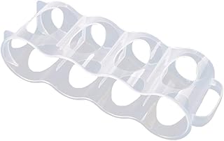 Angelay-Tian Réfrigérateur/congélateur Boîtes de Rangement, Cuisine de Rangement en Plastique Conteneurs for Le réfrigérateur avec Un Espace for 4 Boissons Cans
