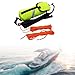 Zxpjkyu Water Sports Throw Bag Emergency Sports Rope with Reflective Strips Float Throw Line Throwable Flotation Device for Surfing