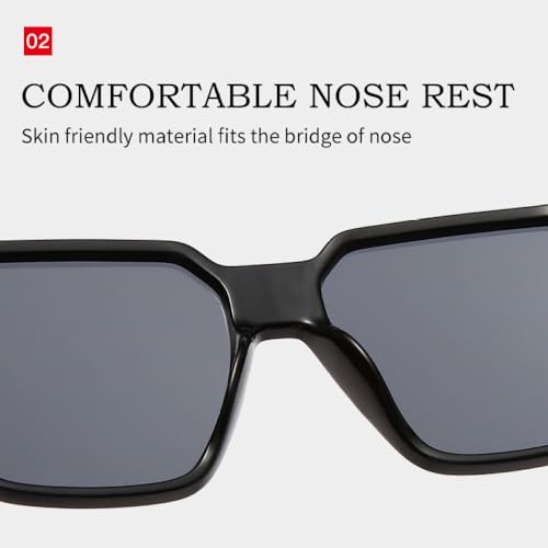 Lunettes de soleil rétro surdimensionnées pour parfaire votre look