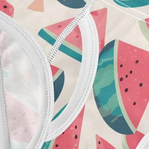 KLL Watermelon Pattern Toddler Boys' Cotton Briefs Breathable Children Undies 5