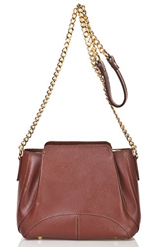 Sacoche Bandoulière compacte marron Haselnuss Braun pour ne plus rien perdre