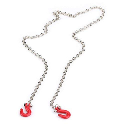 Zerone RC Hook Accessory, 1:10 Chain Trailer Winch Hook for RC Rock Climbing Crawler SCX10, D90, HILUX, Wraith, CC01
