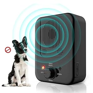 Anti Barking Device, 3 Frequencies Sensitivities Auto Anti Barking Dog Deterrent Devices, 33FT Ultrasonic Stop Dogs Pet Gentle Device Training Behaviour Aids Ultrasonic Dog Barking Control Device