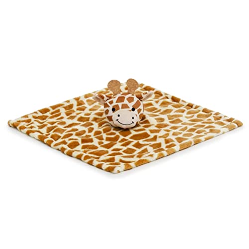 Naninha Infantil Animaizinhos Pelúcia Girafinha 3D 36x36 - Loani