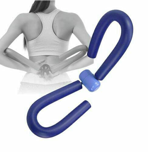 Soo Thigh Master Workout Exerciser Thigh Toner Thigh Trimmer Butt/Leg/Arm/Chest Toner, Multifunctional Bodybuilding Muscle Fitness Weight Loss Slimming Home Gym Trainer (Blue)