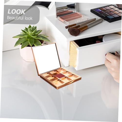 Palette de maquillage vide à compartiments et sequins mouvants de style