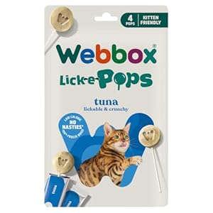Webbox Lick-e-Pops Tuna 4 x 1.4g (5.6g)